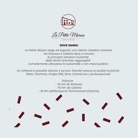 La Petite Maison 아우구스타 외부 사진